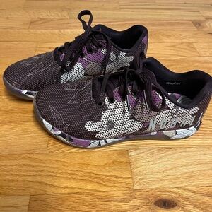 Women’s NOBULL Purple Floral Training Shoes